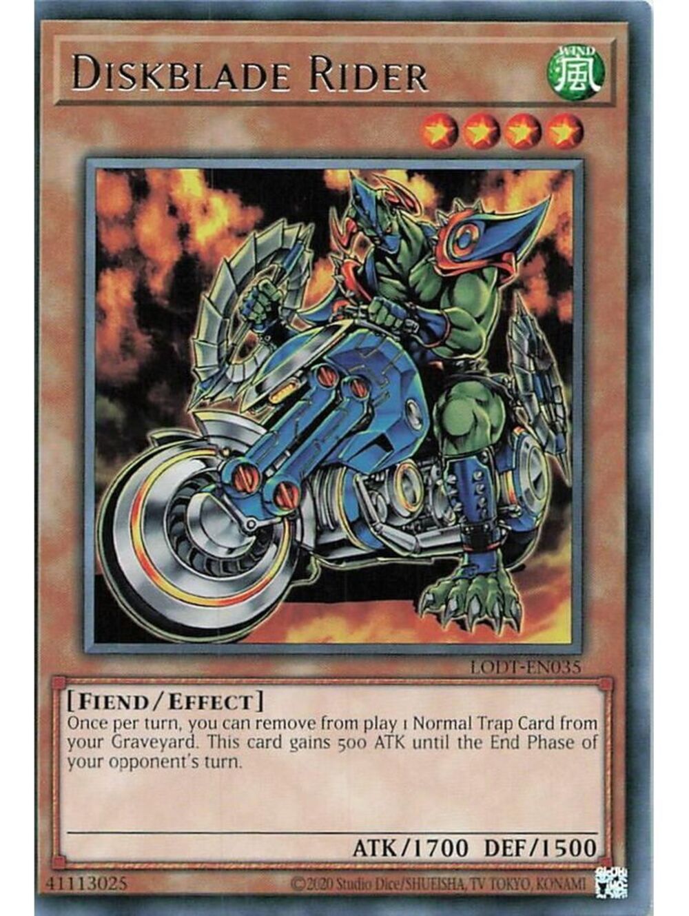 Yu-Gi-Oh! TCG 2014 Diskblade Rider NM BP03